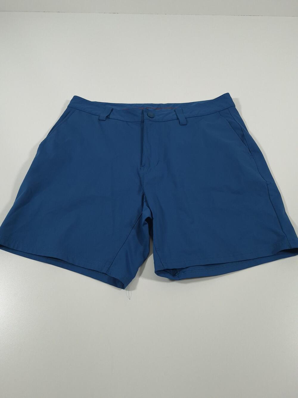 Rhone Commuter Shorts Mens 33 Blue 7 Inseam Golf Athletic